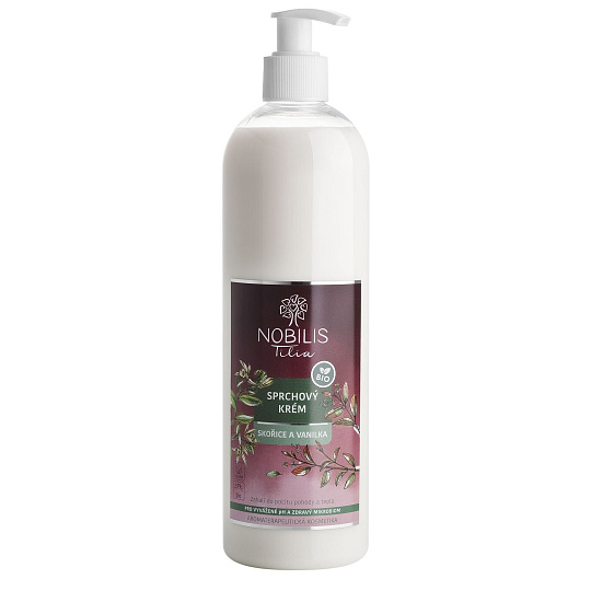 Nobilis Tilia Duschcreme Zimt und Vanille 500 ml