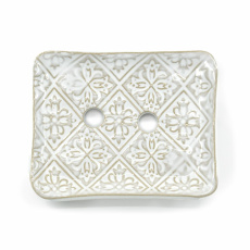 Musk Seifenschale Tulpe weiß 1 Stk