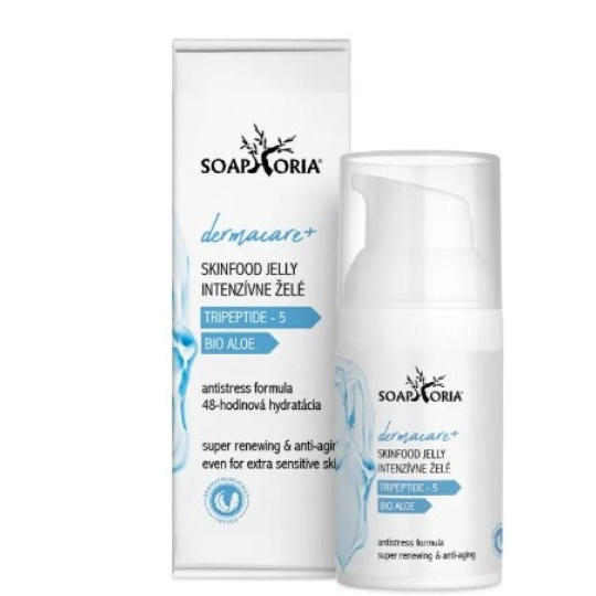Soaphoria Dermacare Tripeptid Skinfood Jelly superhydratisierendes Gel 30 ml Soaphoria Dermacare Tripeptid Skinfood Jelly superhydratisierendes Gel 30 ml
