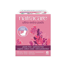 NATRACARE Menstruationsbinden Ultra Extra Long mit Flügeln 8 Stk. NATRACARE Menstruationsbinden Ultra Extra Long mit Flügeln 8 Stk.