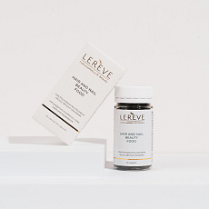 Lereve Beauty Food Nahrungsergänzungsmittel für gesundes Haar und Nägel 60 Kapseln Verfallsdatum 5/26