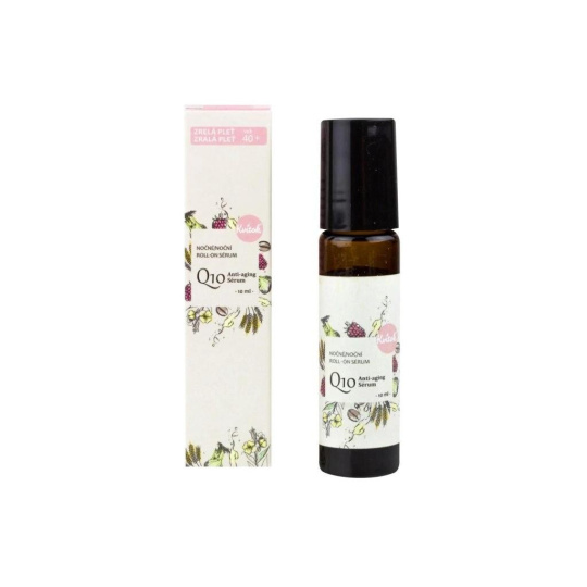 Kvitok Nacht-Roll-on-Serum Q10 Anti-Aging 40+ 10 ml