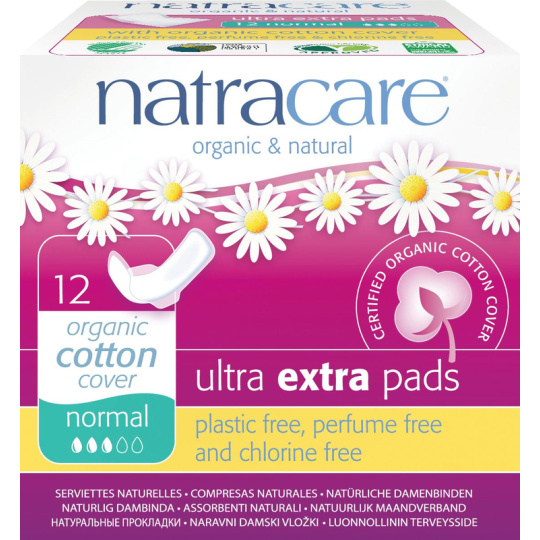 NATRACARE Menstruationsbinden Ultra Extra Regular mit Flügeln 12 Stk. NATRACARE Menstruationsbinden Ultra Extra Regular mit Flügeln 12 Stk.