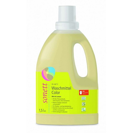 Sonett Waschgel für Buntwäsche 1,5 l