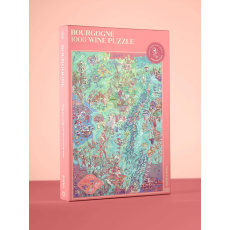 Water and Wines Puzzle Burgund 1000 Teile