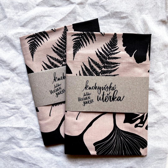 Pelmel Geschirrtuch Kitchen Jungle hellbraun 1 Stk.