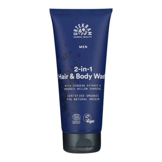 Urtekram Duschgel und Shampoo MEN 200 ml
