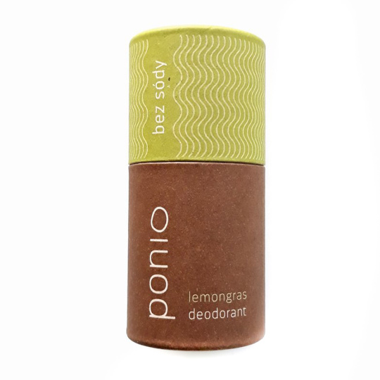 Ponio Natürlicher Natronfreier Deodorant Lemongras 50 ml