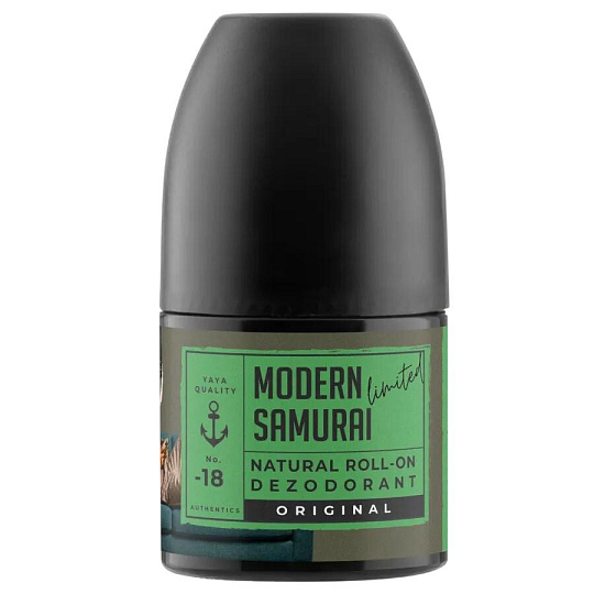 Soaphoria Herren Roll-On Deodorant Modern Samurai 50 ml Soaphoria Herren Roll-On Deodorant Modern Samurai 50 ml
