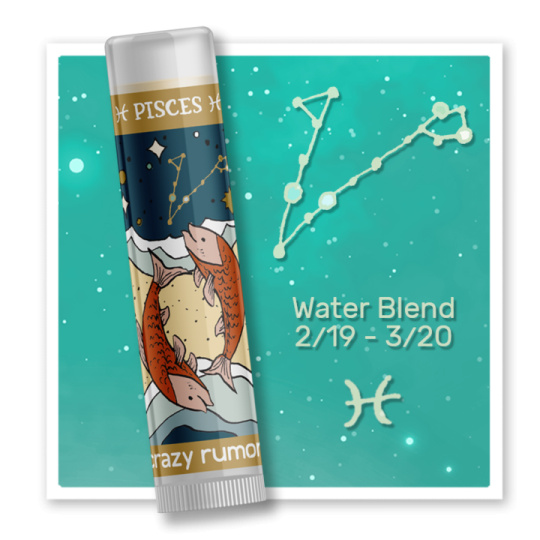 CRAZY RUMORS Lippenbalsam Zodiac Fische 4,4 g