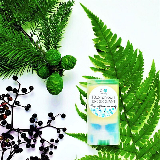 Biorythme 100 % natürliches Deodorant unparfümiert 15 g Verfallsdatum 12/26