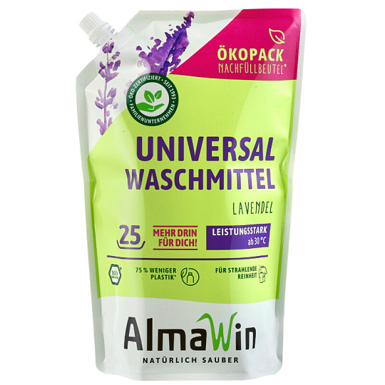 AlmaWin Flüssigwaschmittel Ökonom 1,5 l