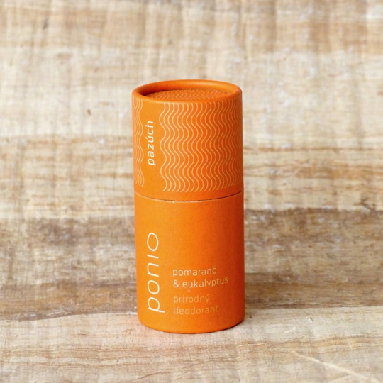 PONIO Natürlicher Deodorant Orange und Eukalyptus 50 ml