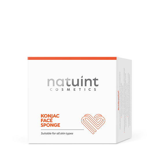 Natuint Cosmetics Konjac-Schwamm 1 Stk. nach dem Verfallsdatum 3/26