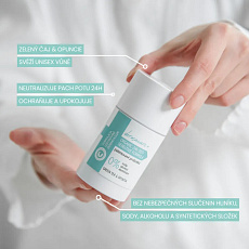 Soaphoria Dermacare 24h Organisches Deodorant Grüner Tee und Kaktusfeige 75 ml