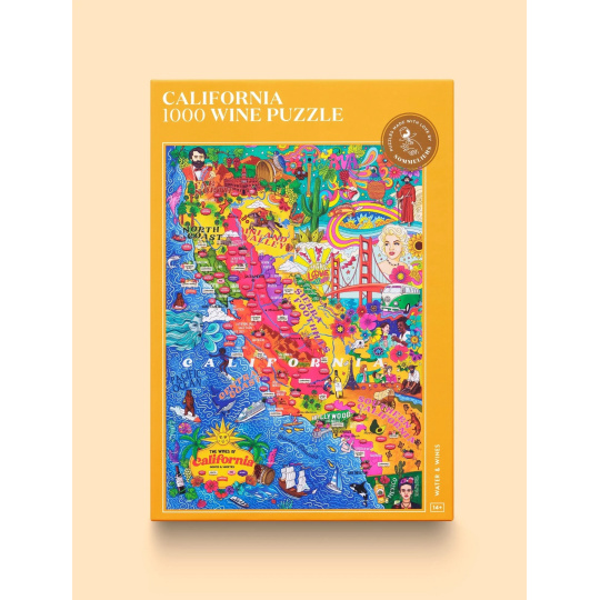 Water & Wines Puzzle Kalifornien 1000 Teile