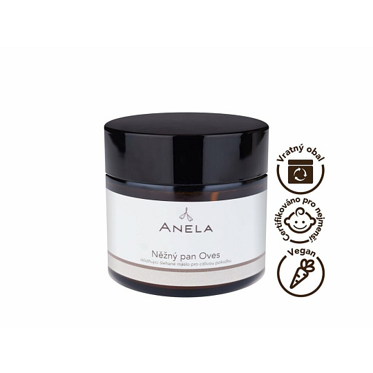 Anela Sanfter Herr Hafer beruhigende geschlagene Butter 50 ml Verfallsdatum 10/26 Anela Sanfter Herr Hafer beruhigende geschlagene Butter 50 ml Verfallsdatum 10/26