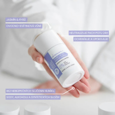 Soaphoria Dermacare 24h Organisches Deodorant Jasmin und Johannisbeere 75 ml