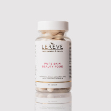 Lereve Pure skin Nahrungsergänzungsmittel für die Pflege problematischer Haut 60 Kapseln