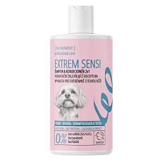 Soaphoria Feuchtigkeitsspendendes Shampoo und Conditioner 2-in-1 für Hunde und Katzen mit empfindlichem Fell und Haut Extrem Sensi 300 ml Soaphoria Feuchtigkeitsspendendes Shampoo und Conditioner 2-in-1 für Hunde und Katzen mit empfindlichem Fell und Haut Extrem Sensi 300 ml