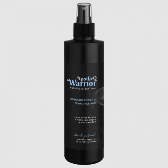 Warrior by ApotheQ Koffeintonikum gegen Haarausfall 250 ml Warrior by ApotheQ Koffeintonikum gegen Haarausfall 250 ml