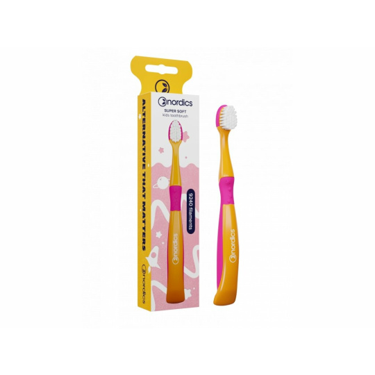NORDICS Premium Kinderzahnbürste 9240 orange 1 Stk.