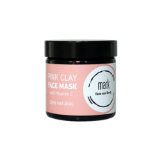 Mark Pink Tonerde-Gesichtsmaske mit Vitamin C zur Reduzierung von Falten und Pigmentflecken 30 g