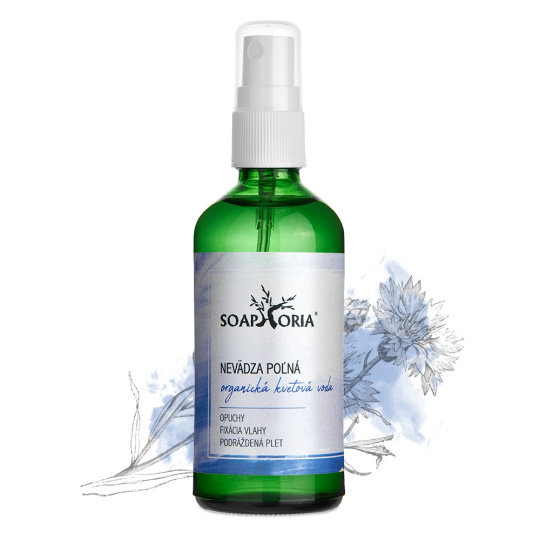 Soaphoria Kornblume organisches Blütenwasser 100 ml