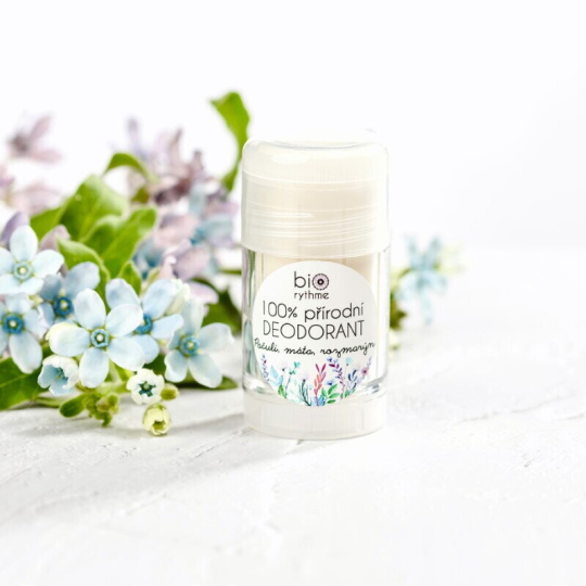 Biorythme 100% natürlicher Deodorant Patchouli, Minze, Rosmarin 30 g