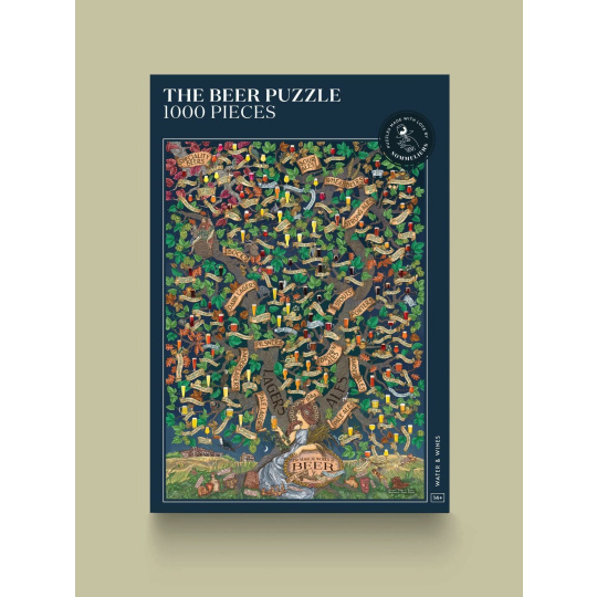Water & Wines Puzzle Bierstile 1000 Teile
