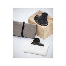 Veelee Guasha italienischer Marmor Nero Portoro 1 Stk.