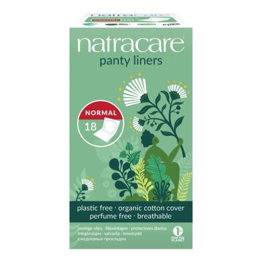 NATRACARE Slipeinlagen Normal einzeln verpackt 18 Stk.