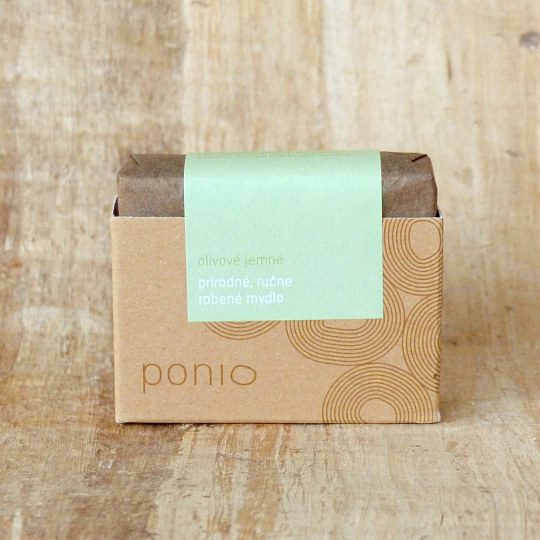 PONIO Sanfte Olivenseife 100 g Verfallsdatum 23.9.2026 PONIO Sanfte Olivenseife 100 g Verfallsdatum 23.9.2026