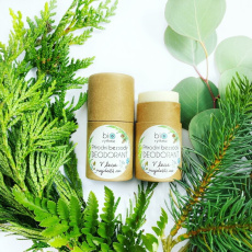 Biorythme Natürlicher natriumfreier Deodorant Im Wald findest du eine Papierverpackung 35 g