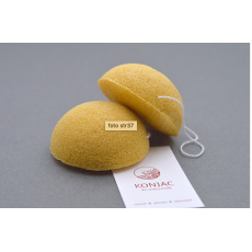 KONJAC Schwamm mit Kurkuma-Extrakt 1 Stk.