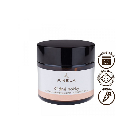 Anela Ruhige Füße Magnesiumbutter zur Entspannung und Beruhigung der Füße 50 ml Verfallsdatum 7/26 Anela Ruhige Füße Magnesiumbutter zur Entspannung und Beruhigung der Füße 50 ml Verfallsdatum 7/26