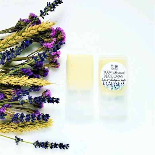 Biorythme 100% natürlicher Deodorant Lavendelfeld 15 g