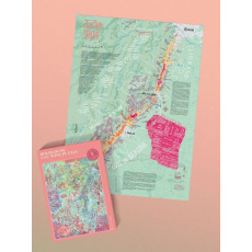 Water and Wines Puzzle Burgund 1000 Teile