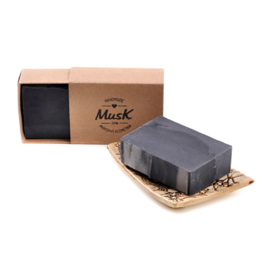 MUSK Naturseife SCHWARZES GOLD 100 g