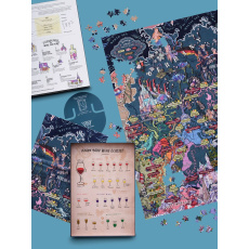 Water & Wines Puzzle Deutschland 1000 Teile