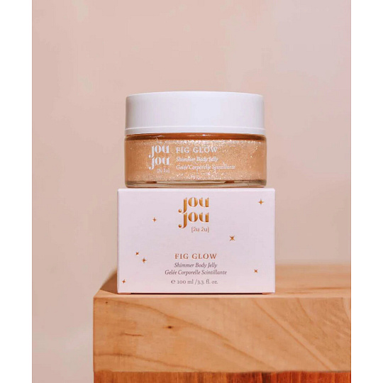 JouJou Botanicals Fig Glow schimmerndes Körpergel 100 ml Ablaufdatum 6/26