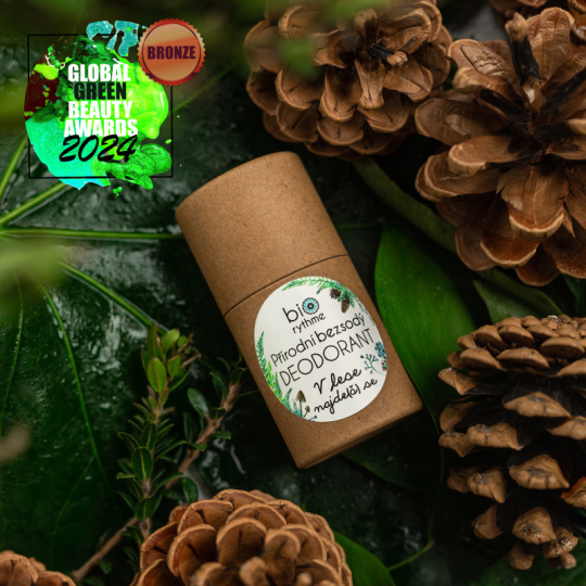 Biorythme Natürlicher natriumfreier Deodorant Im Wald findest du eine Papierverpackung 35 g