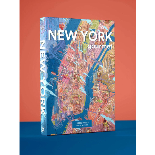 Water and Wines Gourmet Puzzle New York 1000 Teile Water and Wines Gourmet Puzzle New York 1000 Teile