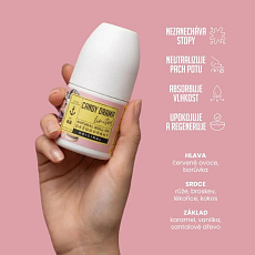 Soaphoria Damen Roll-On Deodorant Candy Drama 50 ml
