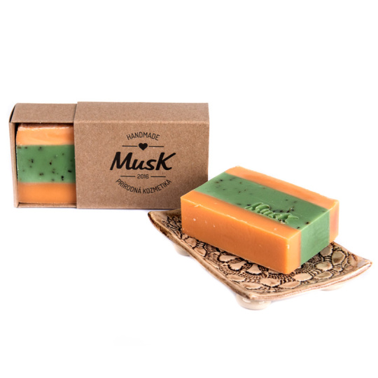 MUSK Naturseife ORANGENFRISCHE 100 g