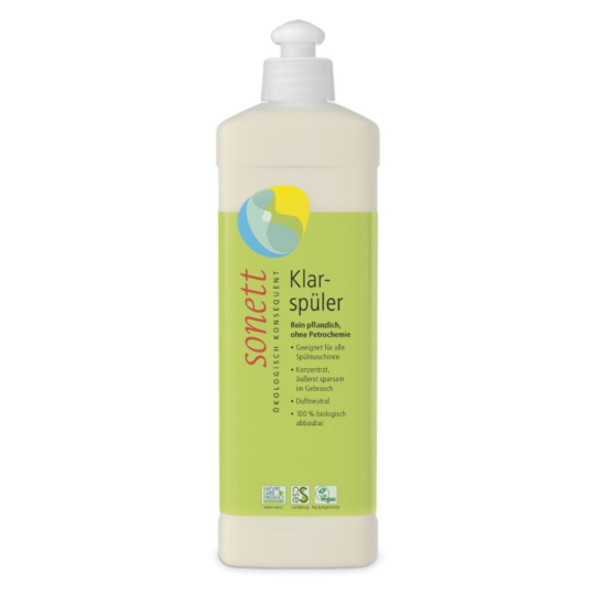 SONETT flüssiger Klarspüler für Geschirrspüler 500 ml SONETT flüssiger Klarspüler für Geschirrspüler 500 ml