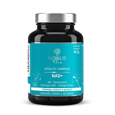 Nobilis Tilia Unterstützung von Energie und Vitalität Vitality Complex NAD+ 60 Stk.