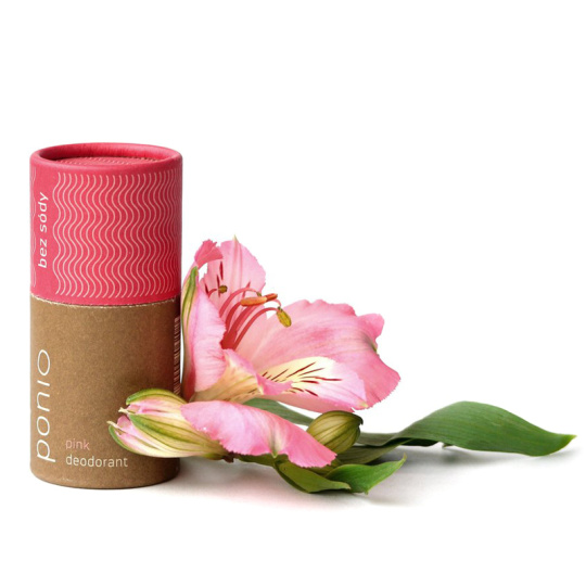 PONIO Natürlicher natriumfreier Deodorant Pink 50 ml PONIO Natürlicher natriumfreier Deodorant Pink 50 ml