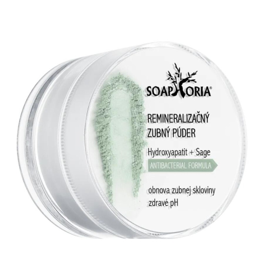 Soaphoria Remineralisierendes Zahnputzpulver mit antibakterieller Zutat 50 ml Soaphoria Remineralisierendes Zahnputzpulver mit antibakterieller Zutat 50 ml