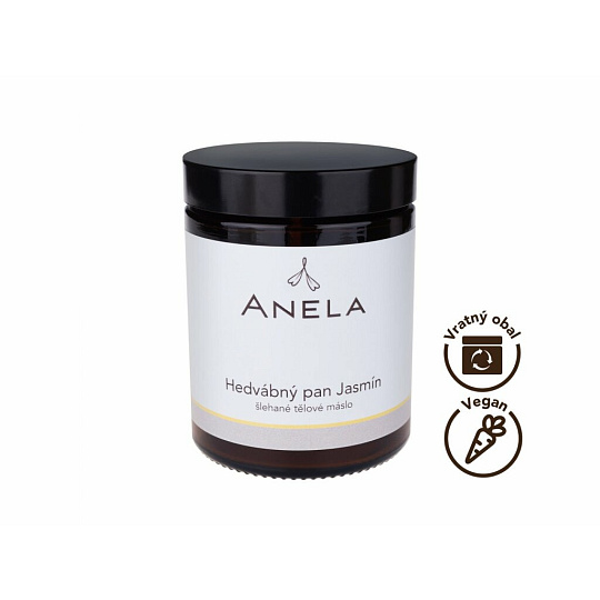 Anela Seidiger Herr Jasmin geschlagenes Körperbutter 180 ml Ablaufdatum 7/26